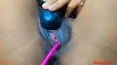 play BBW ebony trio: cumshot en squirtend orgasme