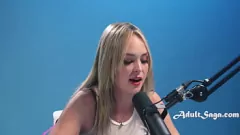 play Inspired by a Speech: Hot Blonde Unknown Lilly Bell's Porn Podcast Debut