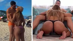 play Brazilian MILF Maria's Intense and Raunchy Beach Romp