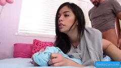 play Brunette Teen Savannah Sixx's Intense College Bedroom Fuck Session